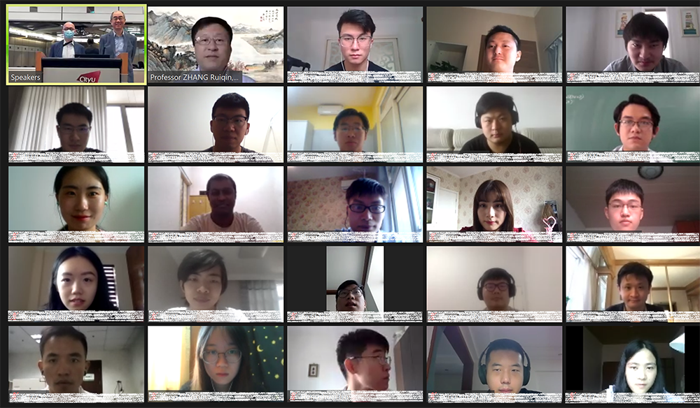 Meeting with prospective PhD applicants