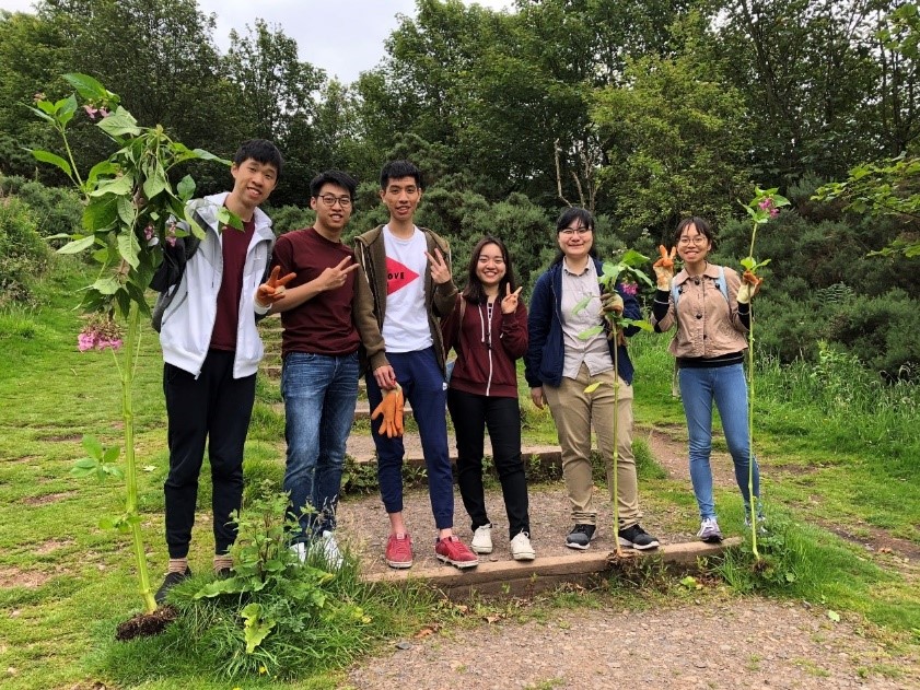 Service learning at the Hermitage of Braid