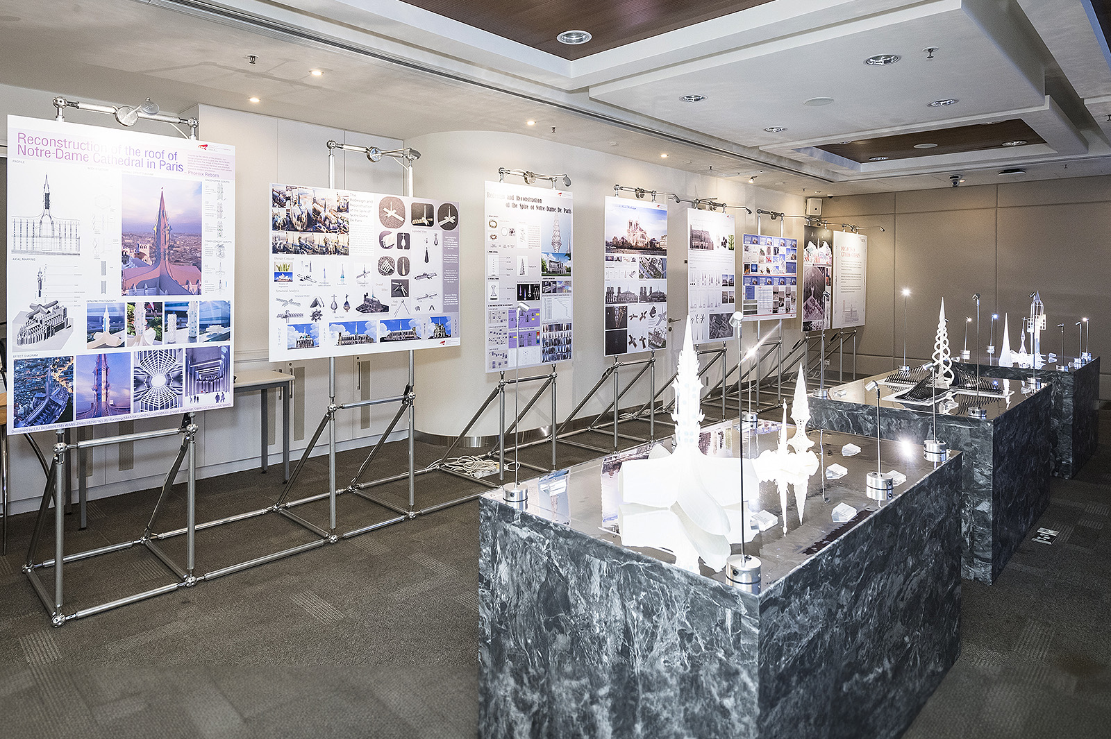 The unique architectural exploratory works designed by CityUHK students from the Department of Architecture and Civil Engineering.