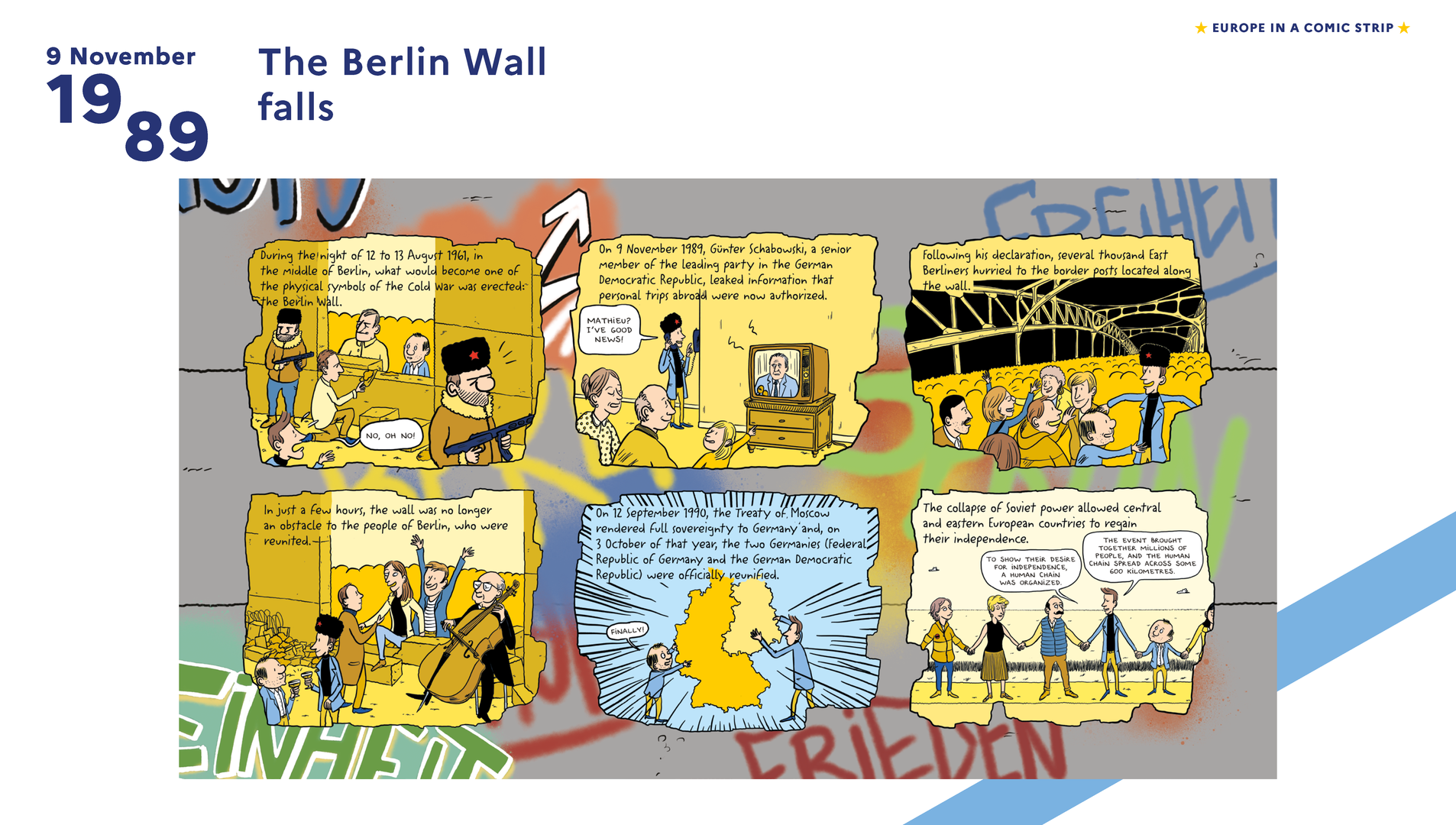 Exhibition: Europe in a Comic Strip