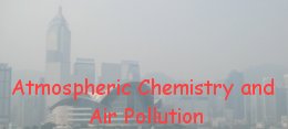Atmospheric Chemistry and Air Pollution