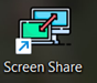 Sharing teachers computer screen 1342026