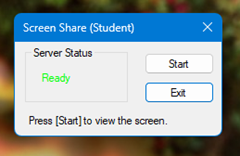 Sharing teachers computer screen 13420263