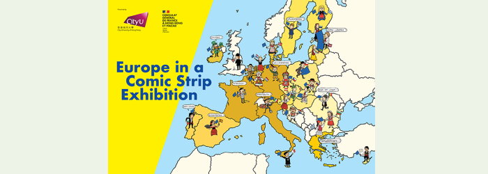 Europe in a Comic Strip Exhibition