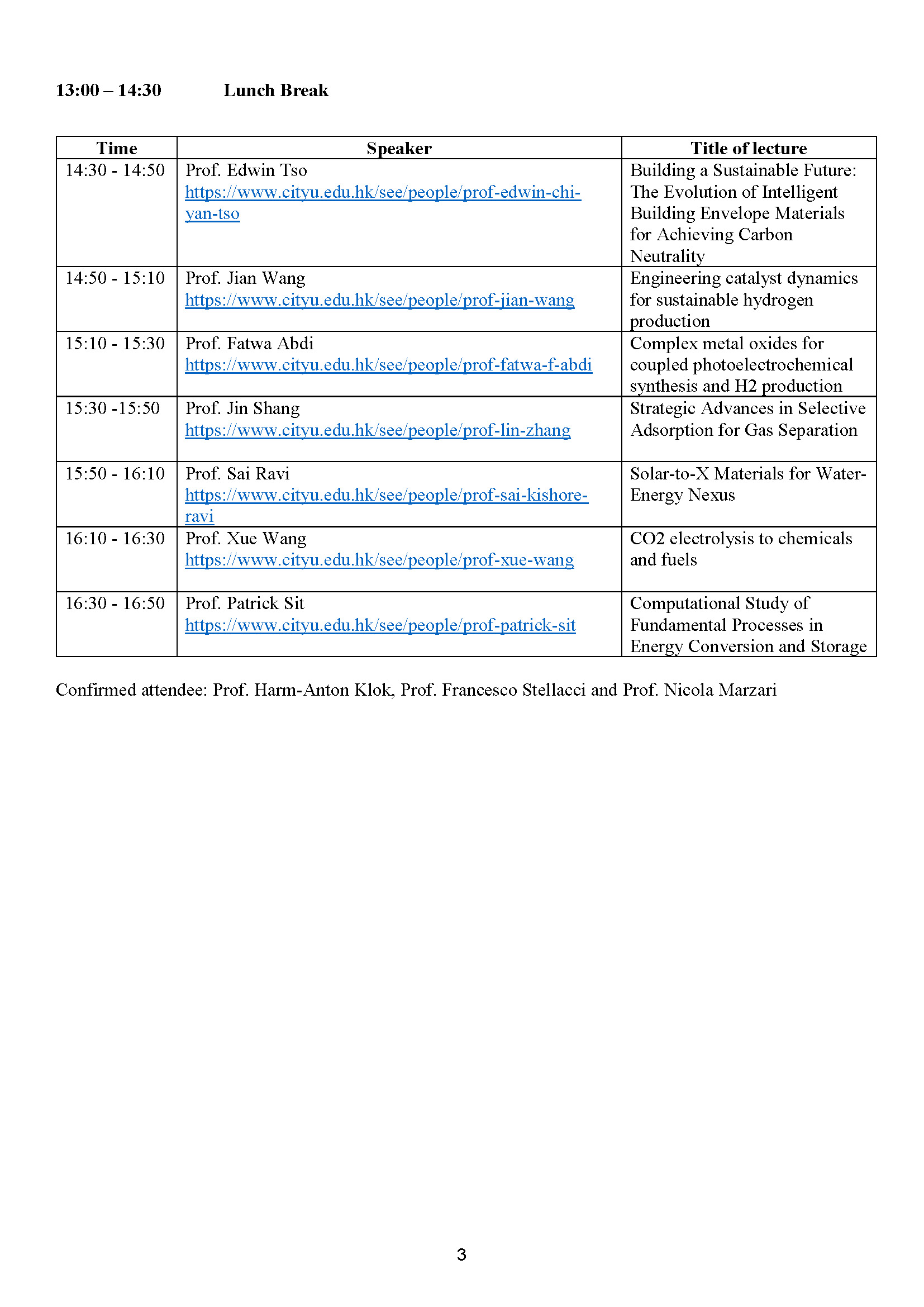 “Sustainable Materials Development” (11 - 12 February 2025)