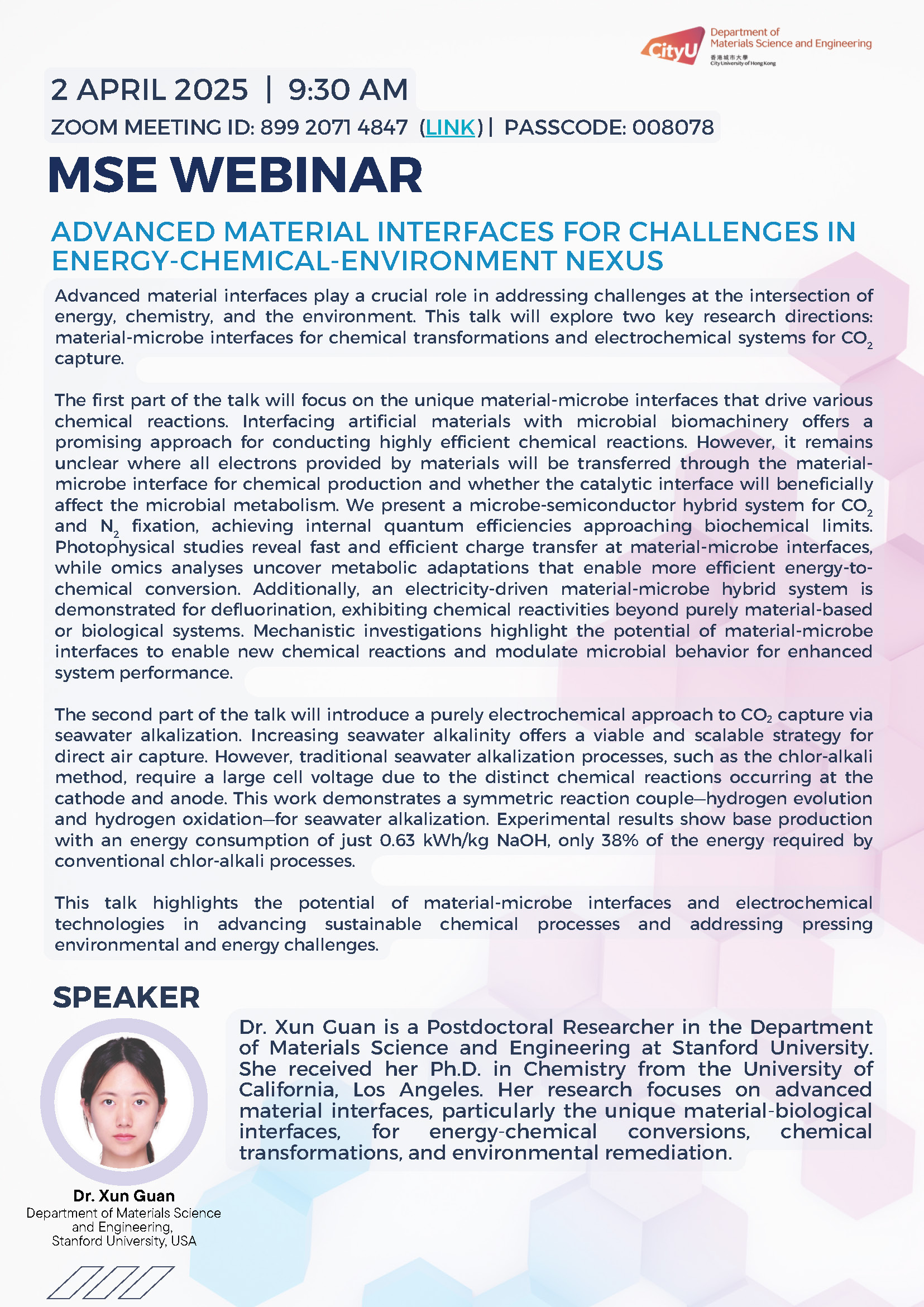 250402_MSE Webinar_Dr. Xun Guan