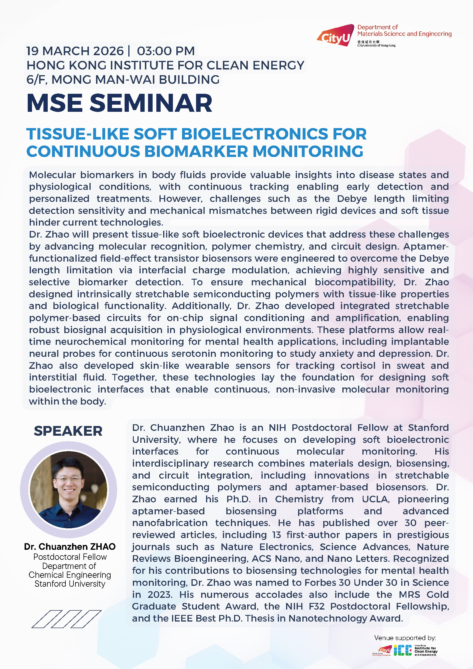 Seminar Poster - Dr ZHAO Chuanzhen_20260319