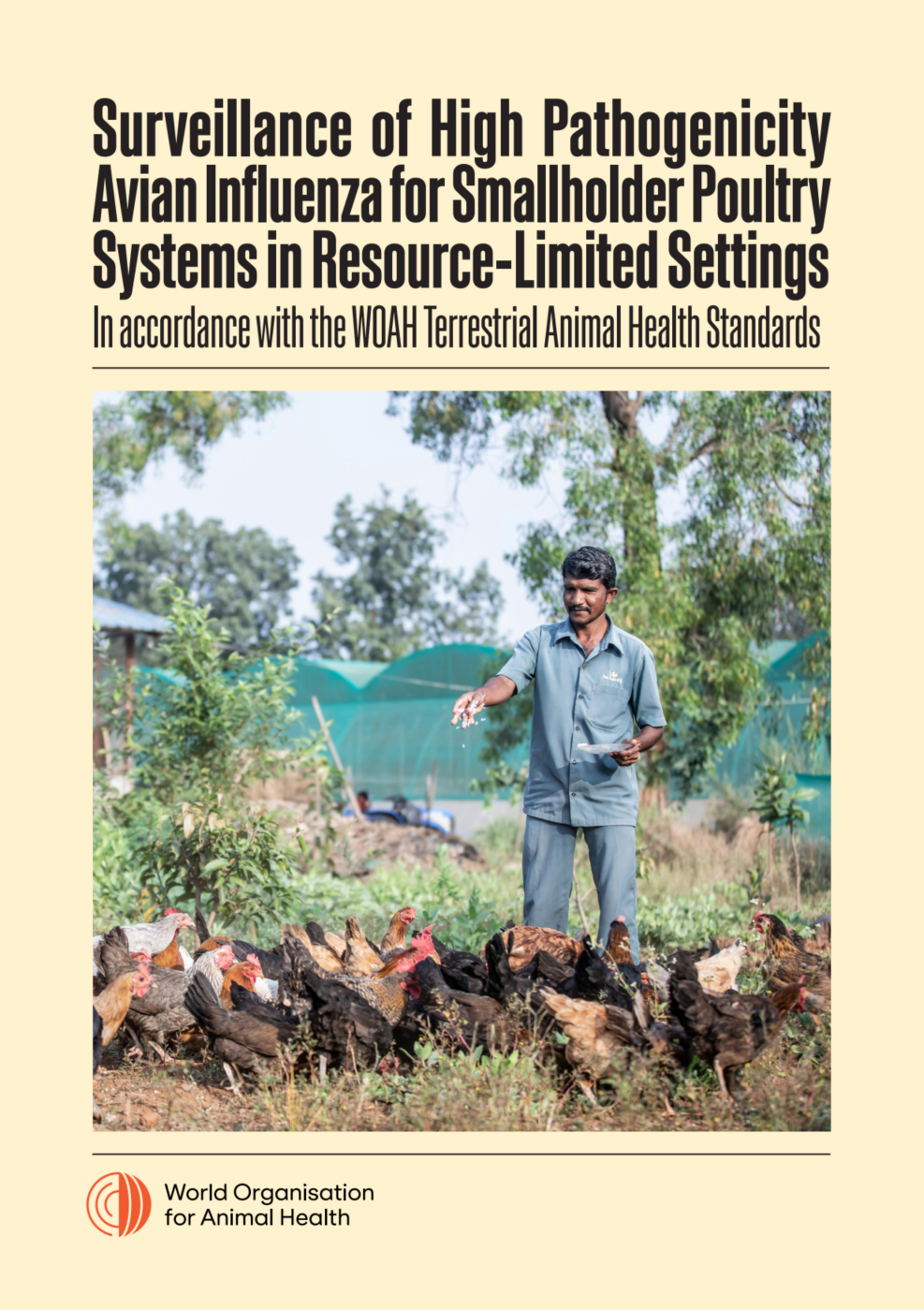 Screenshot of HPAI guideline title page