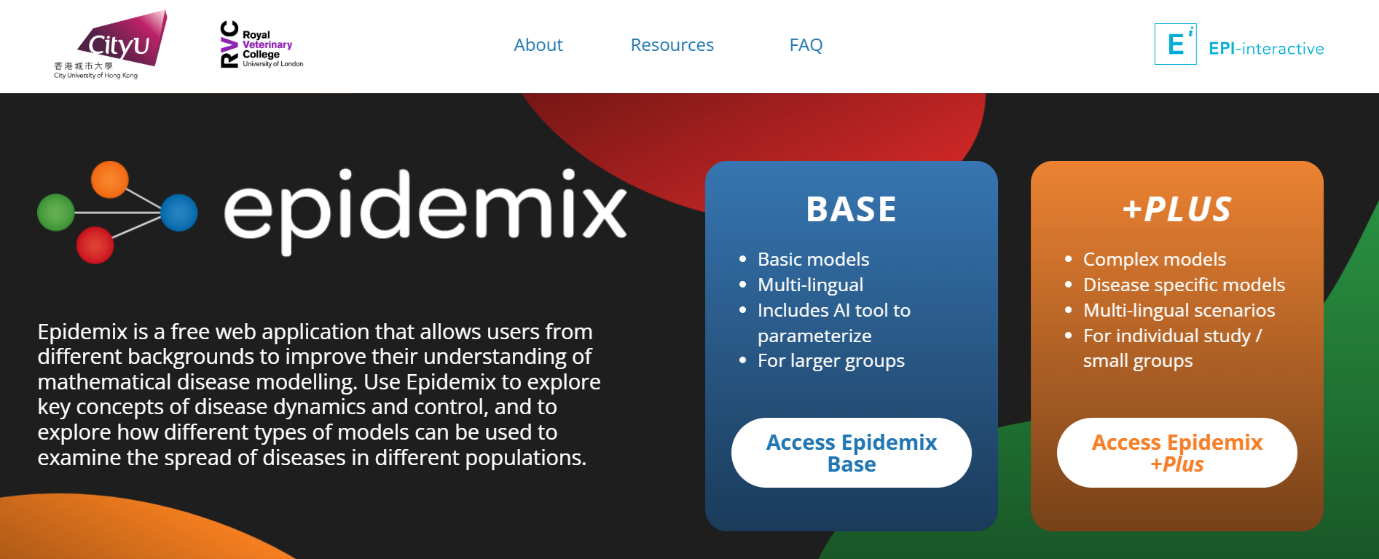 New features on the Epidemix Modelling App 