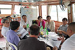 Cabinet visits CityU’s cutting-edge fish raft