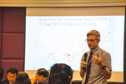Prof. Pfeiffer invited to FAO’s new African Swine Fever Emergency Preparedness and Response in East and Southeast Asia Programme