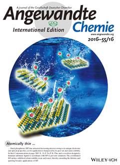 Prof Paul Chus paper is featured on Cover of Angew Chem Int Ed 2016