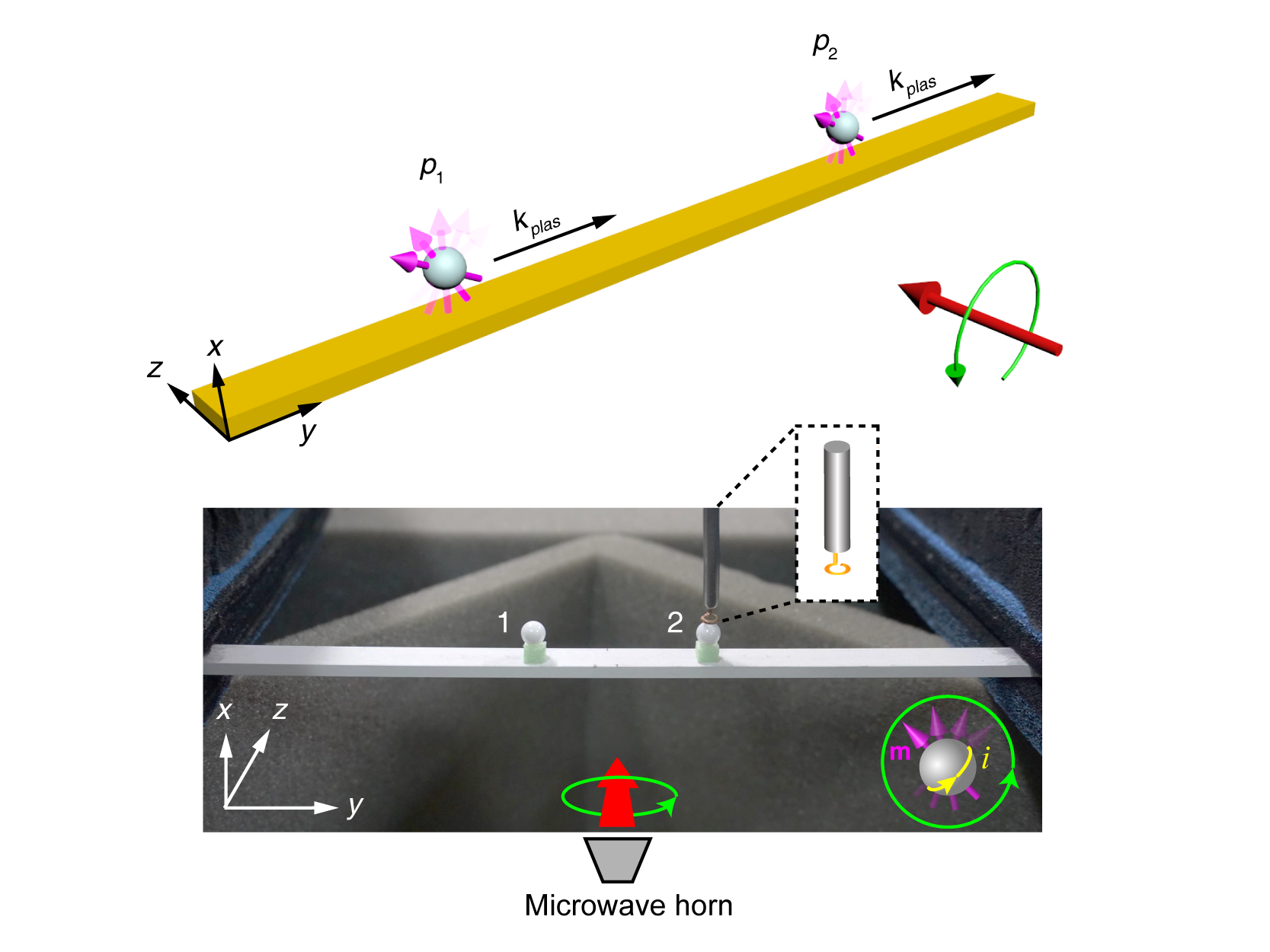 Arbitrary order exceptional point induced by photonic spin–orbit interaction in coupled resonators