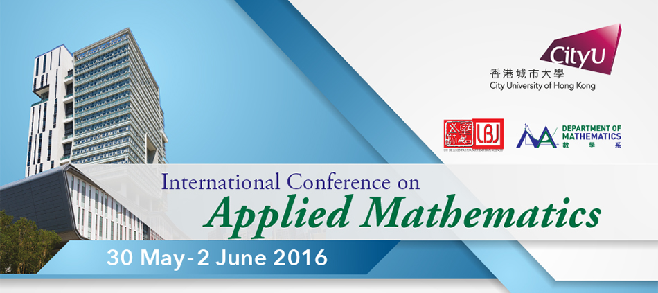 International Conference on Applied Mathematics 30 May - 2 June 2016