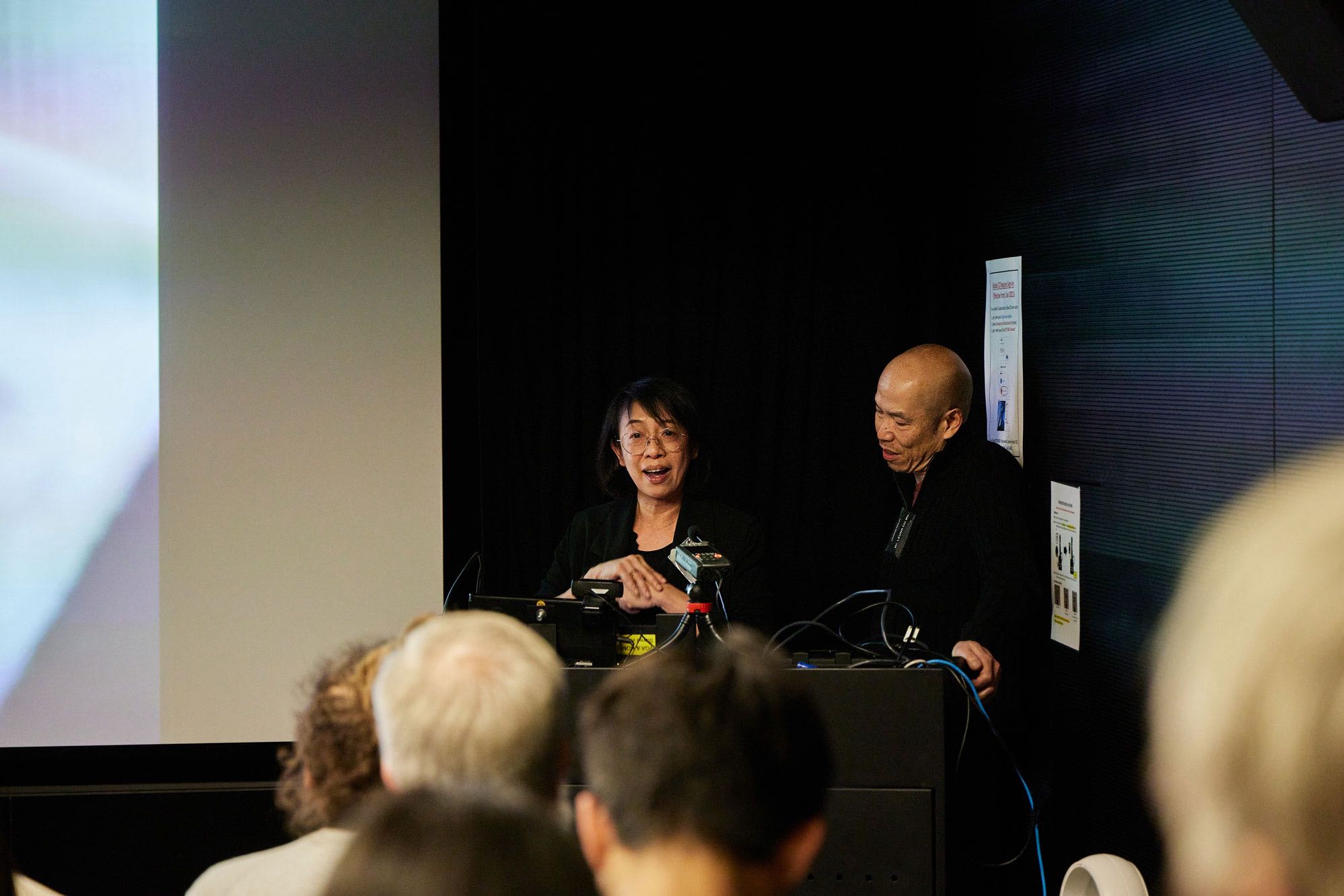 Leung Chi Wo and Sara Wong