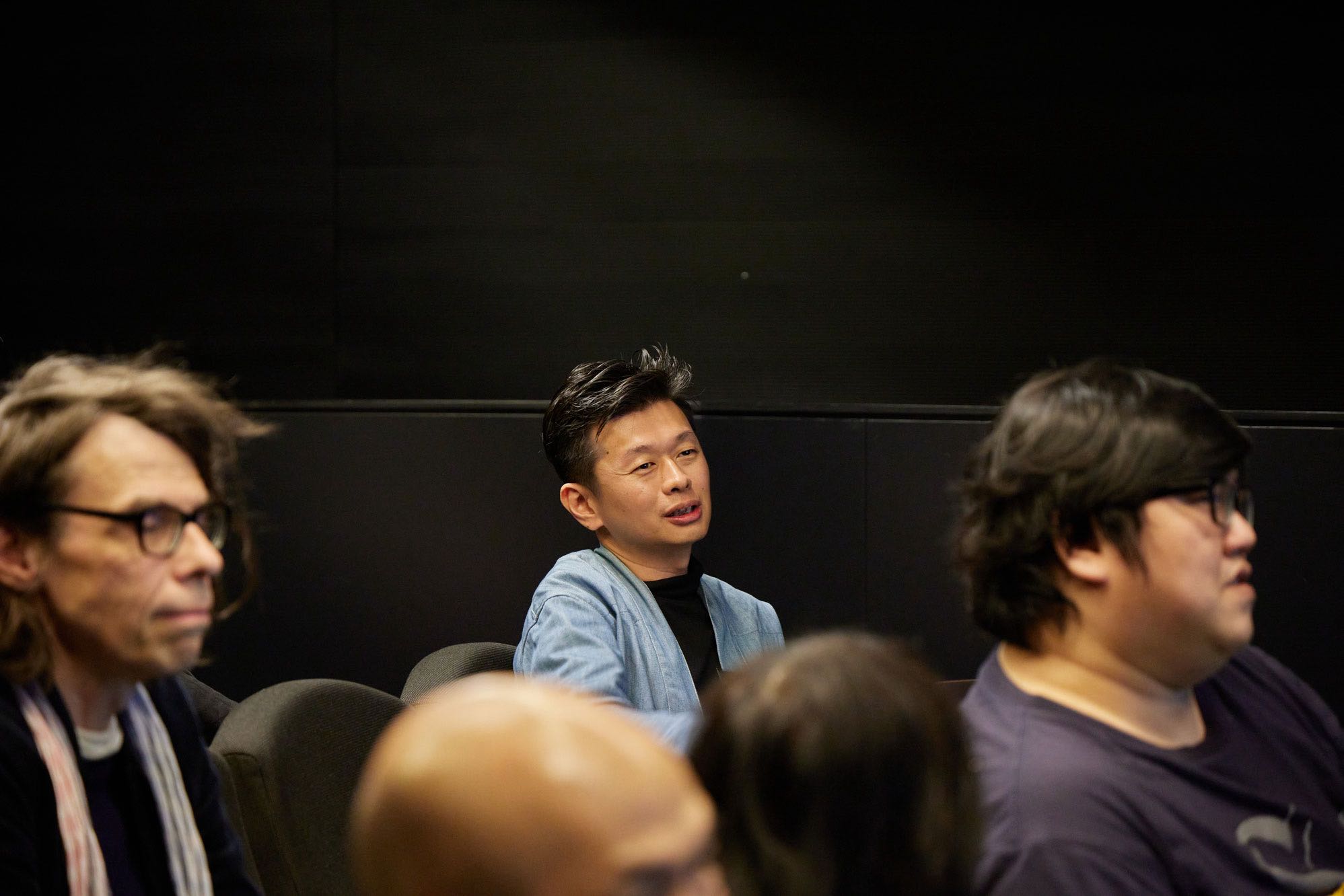 Arron Teo in the audience