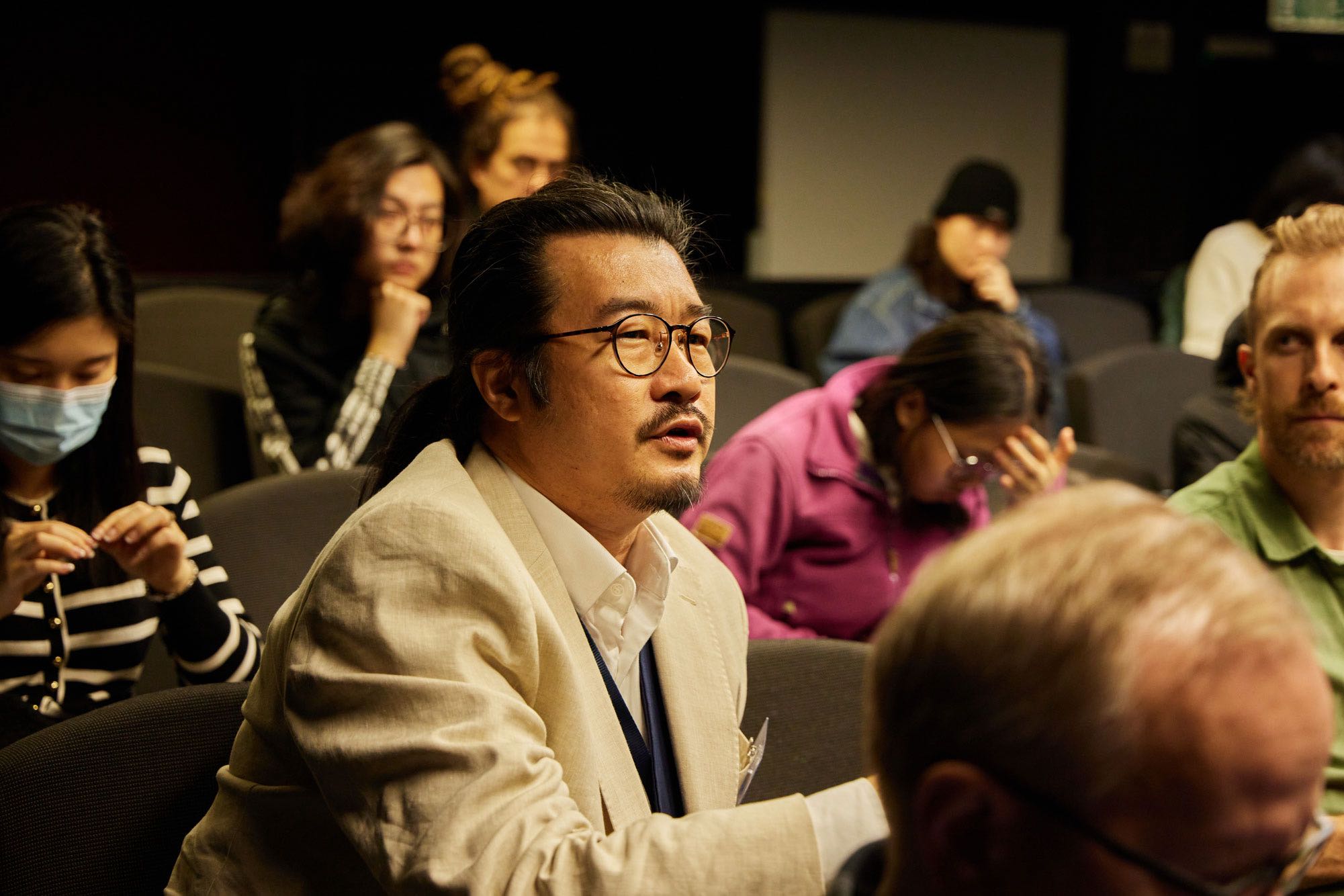 Phil Shek in the audience