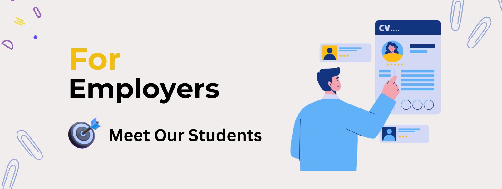 For Employers - Meet Our Students