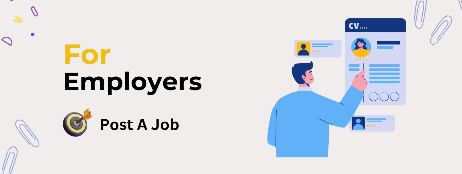 For Employers - Post A Job