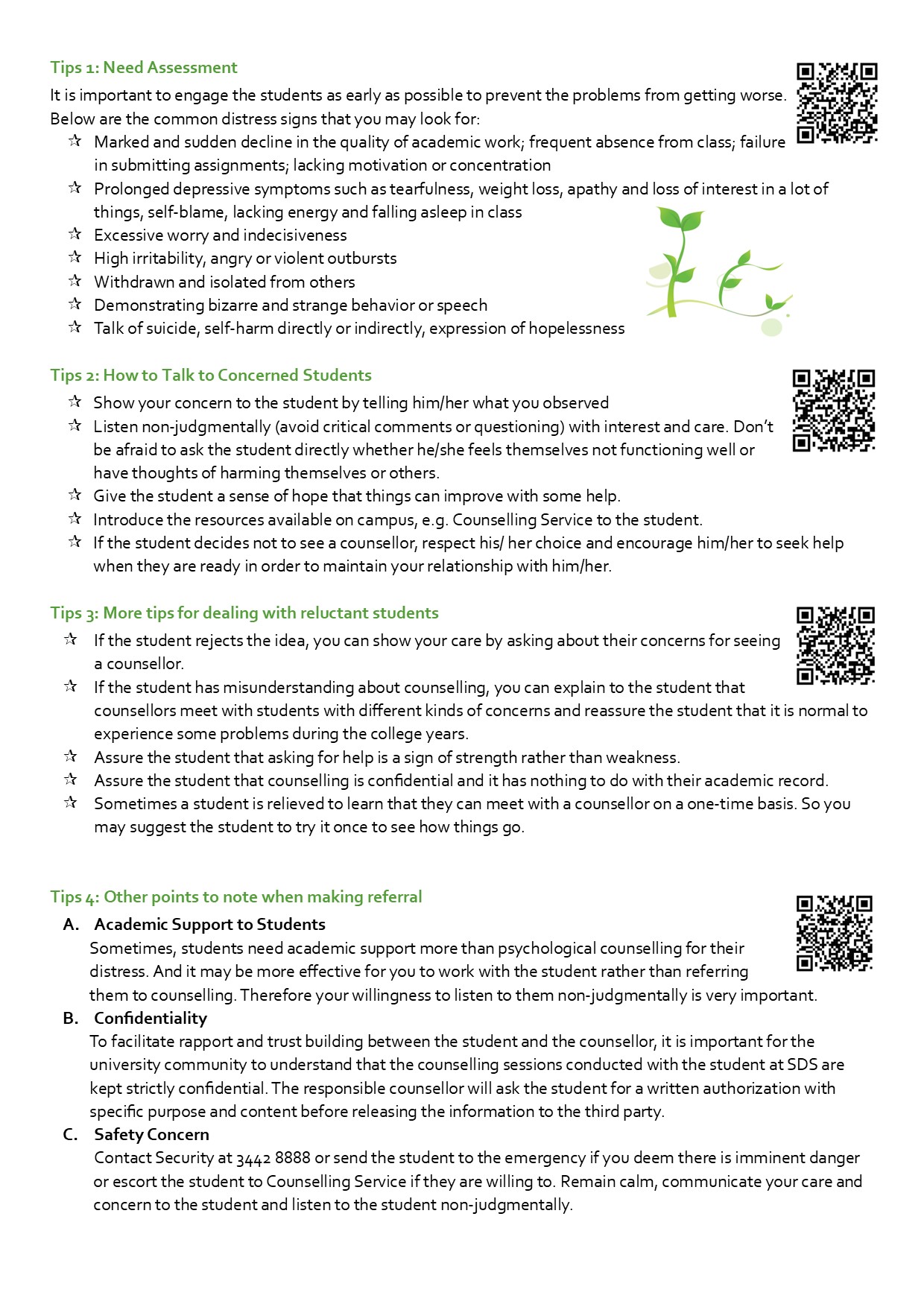 How to refer students to Counselling Service page_2