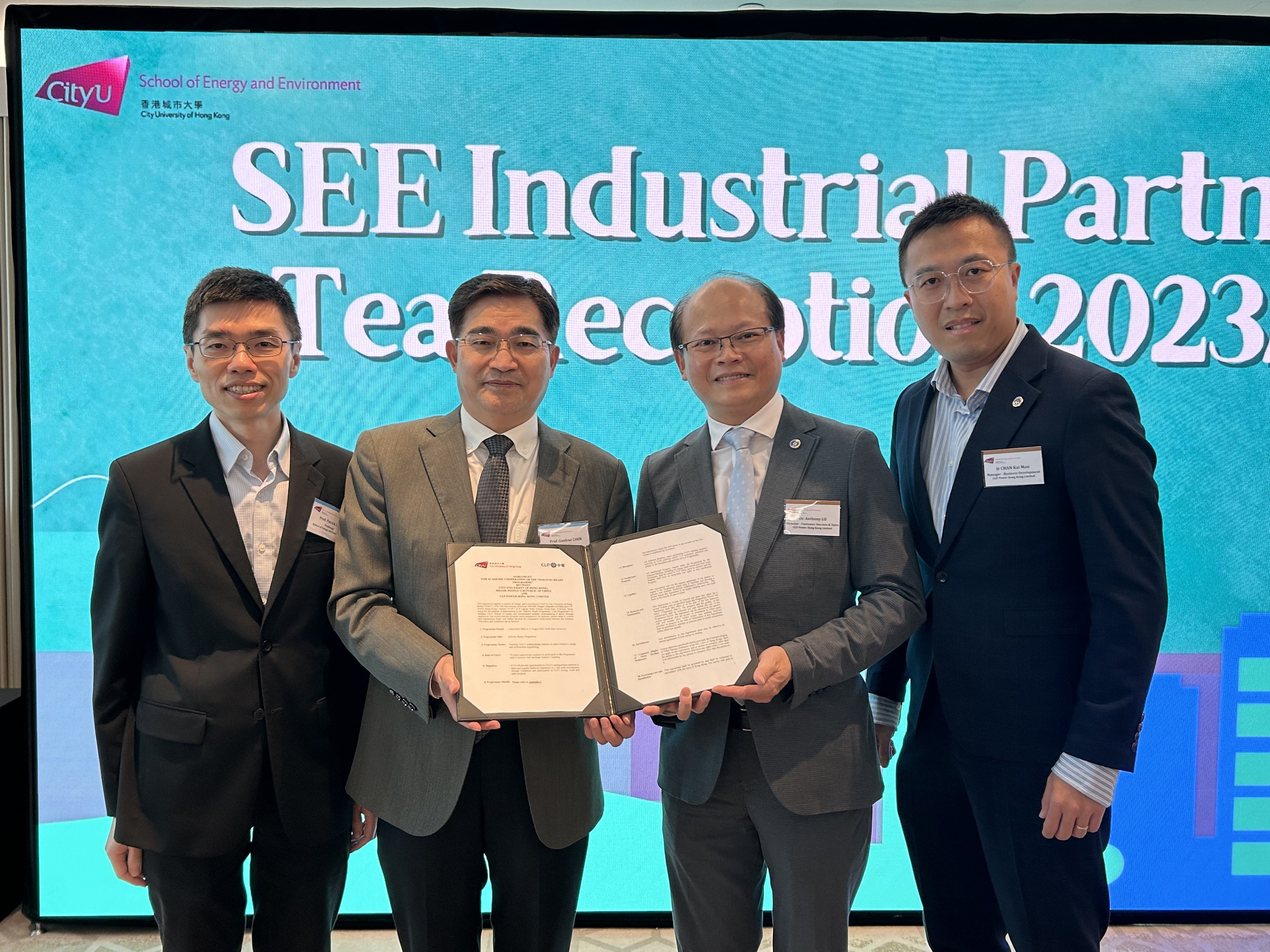 Industrial Partnership with CLP