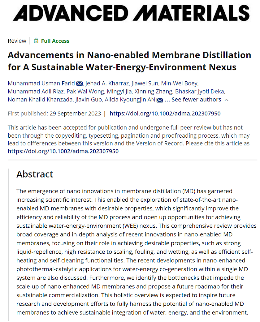 Membrane Distillation