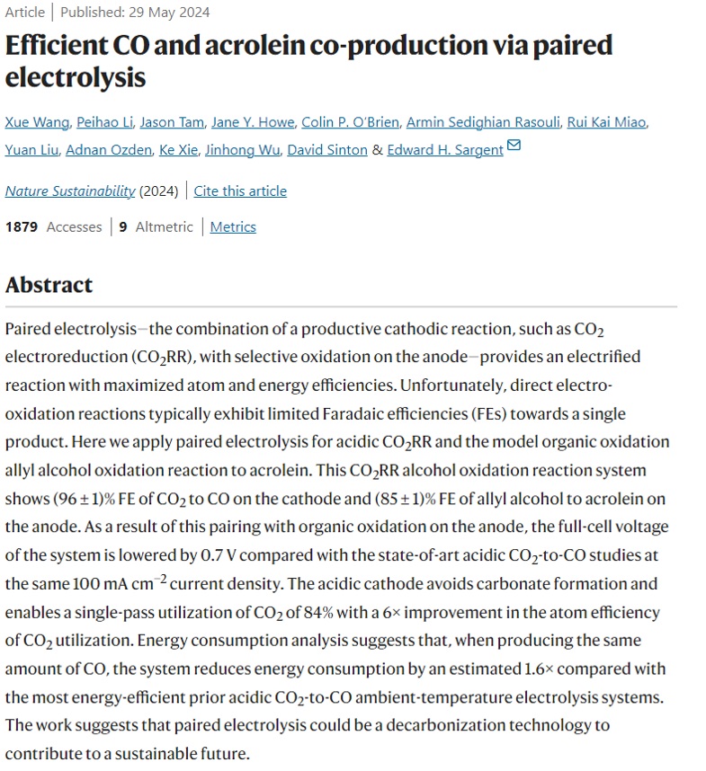 Nature Sustainability