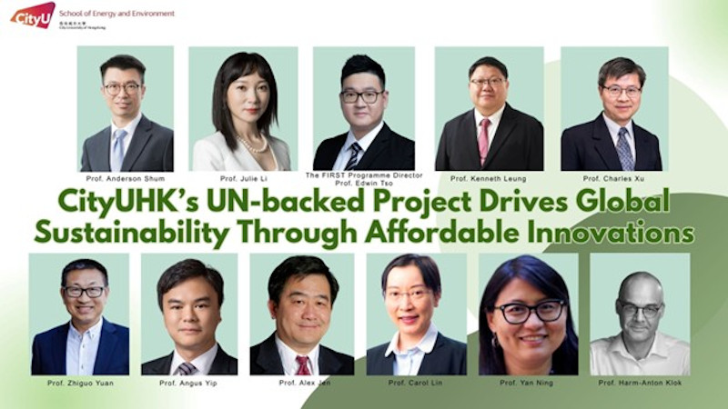 CityUHK’s UN-Backed Project