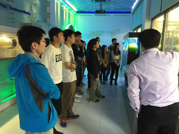 Visit to Shatin Sewage Treatment Works on 6 April 2017