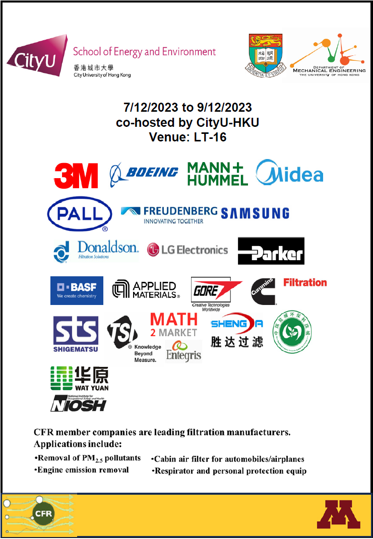 Meeting for of the Centre of Filtration Research