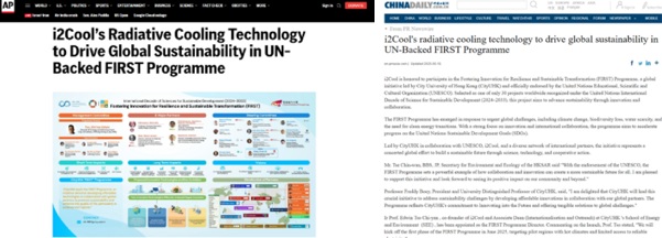 UN-Backed FIRST Programme