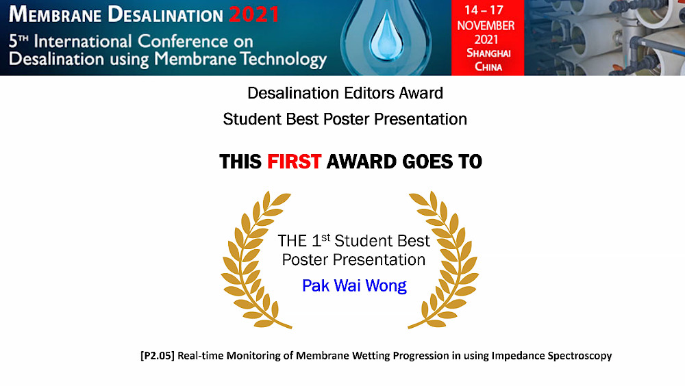 Student Best Poster Presentation Award