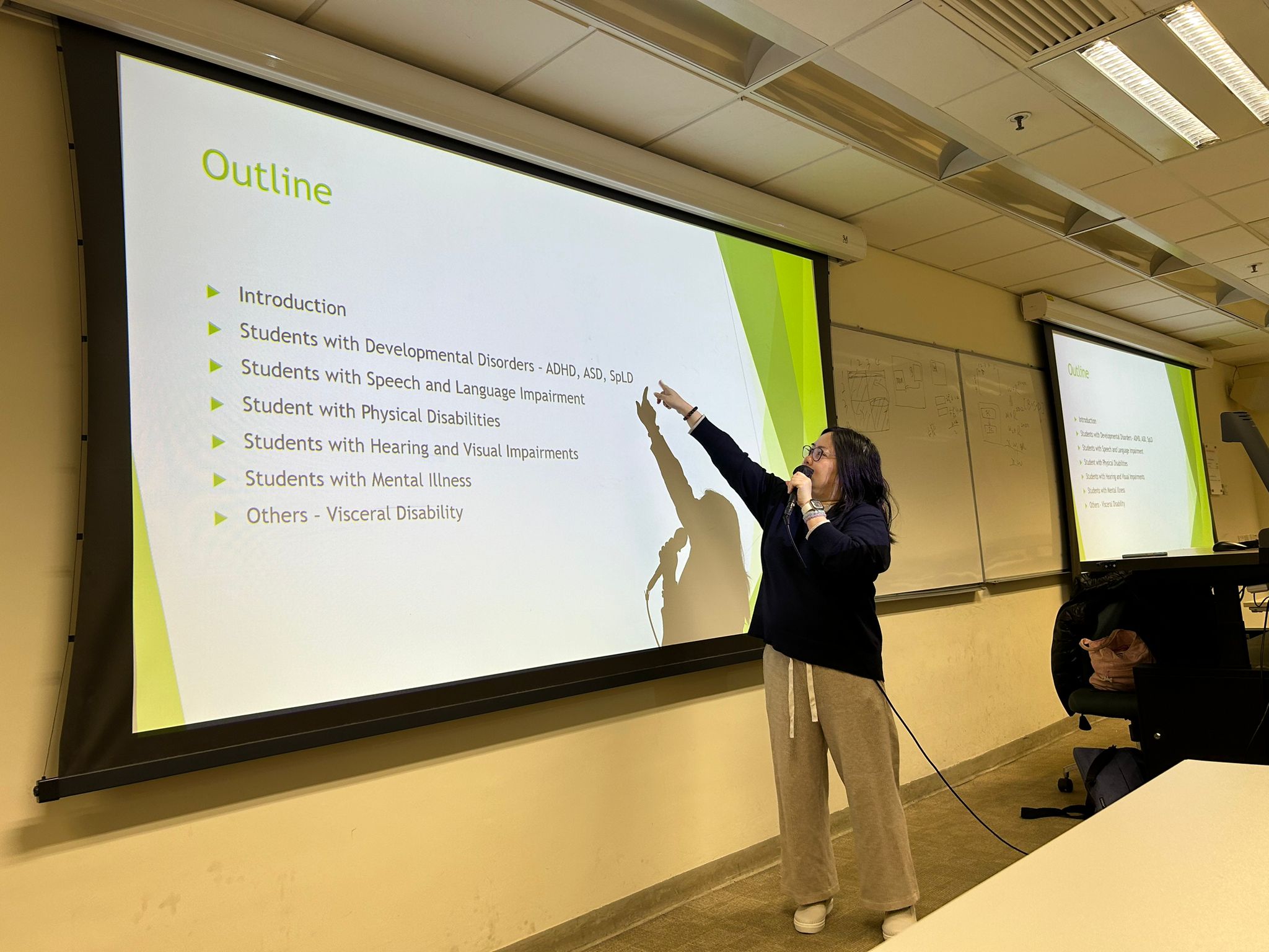 The Educational Psychologist was introducing the outline of the Staff Talk.