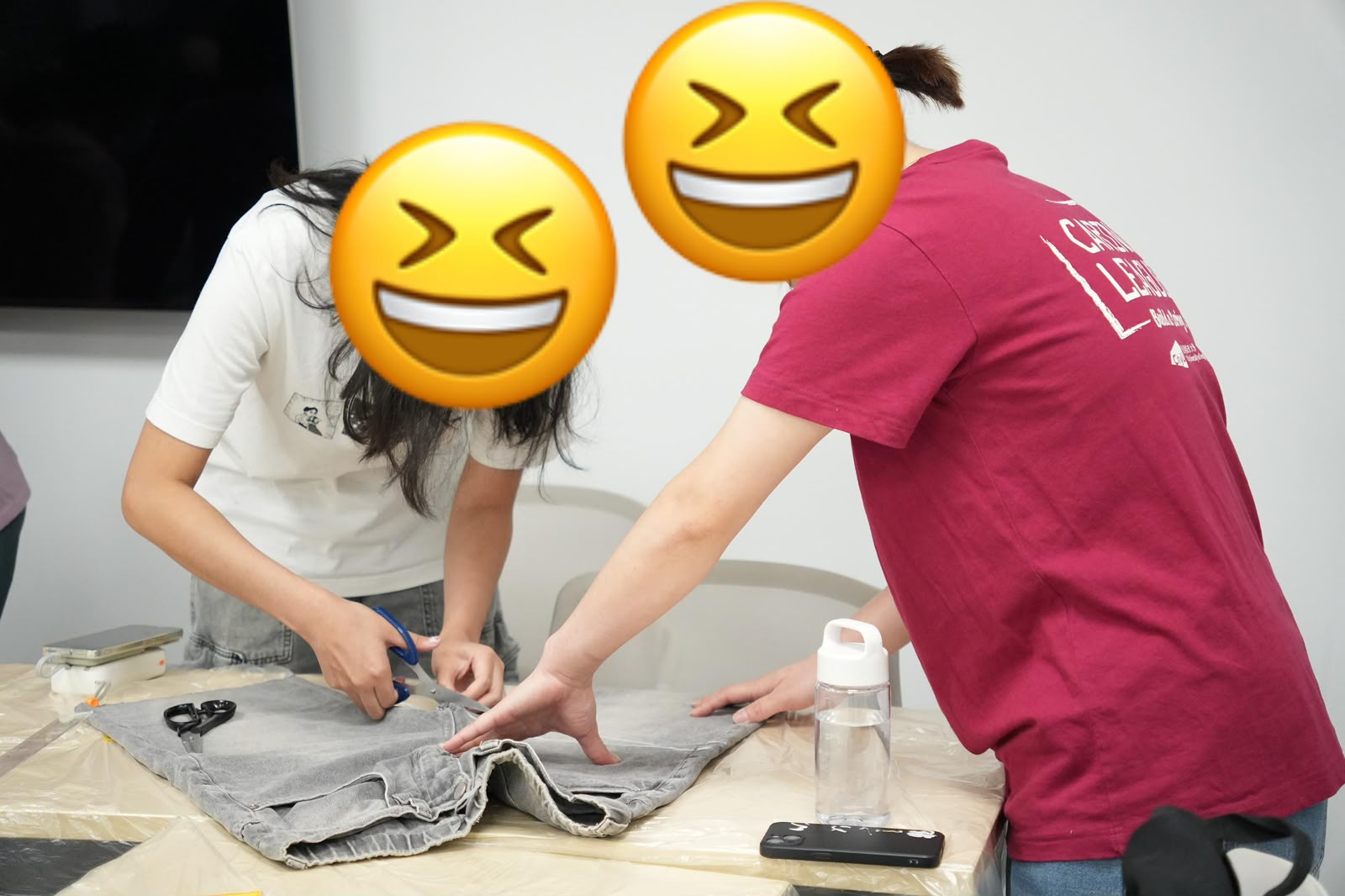 An IA was helping another student out.