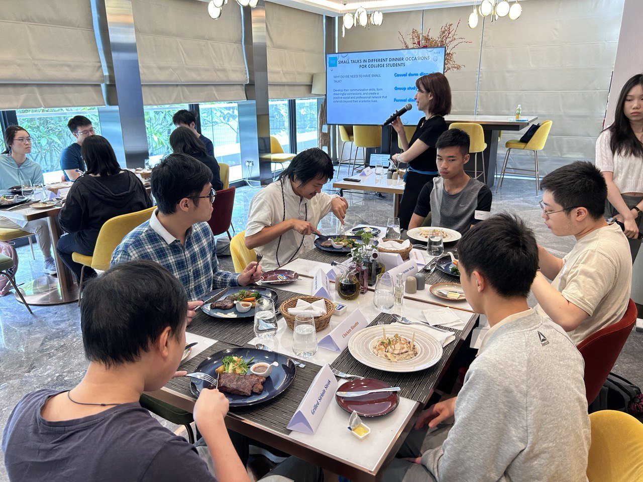 Dining Etiquette Workshop