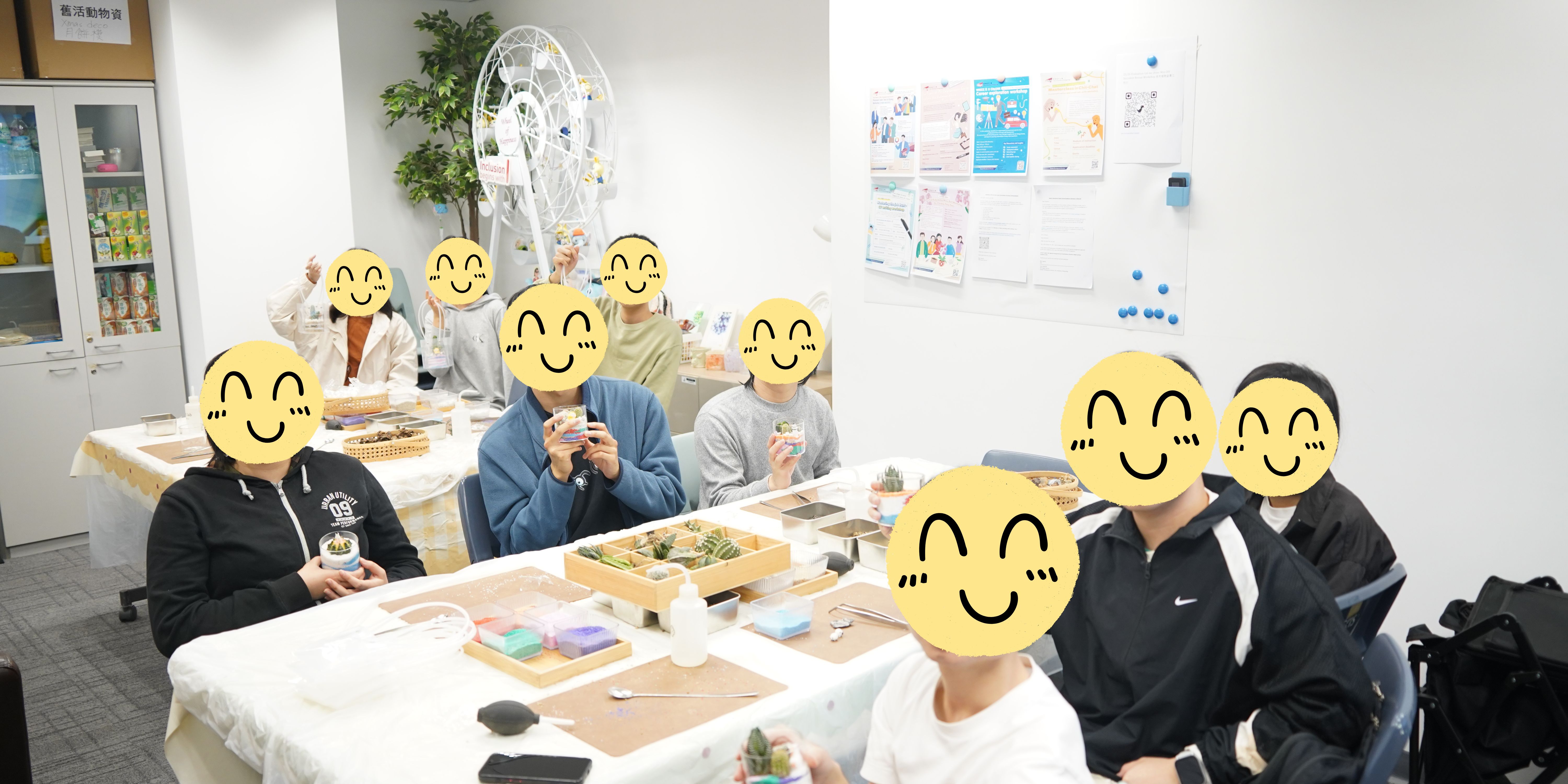 Let me shine计划: 多肉植物盆景工作坊