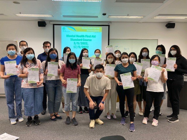 Mental Health First Aid Standard Course (English Course) for CityU Staff