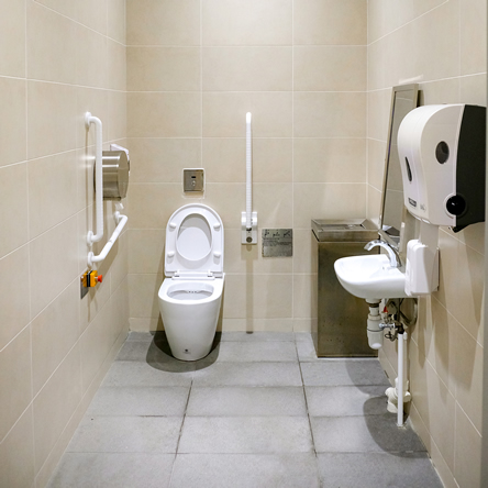 Accessible washrooms