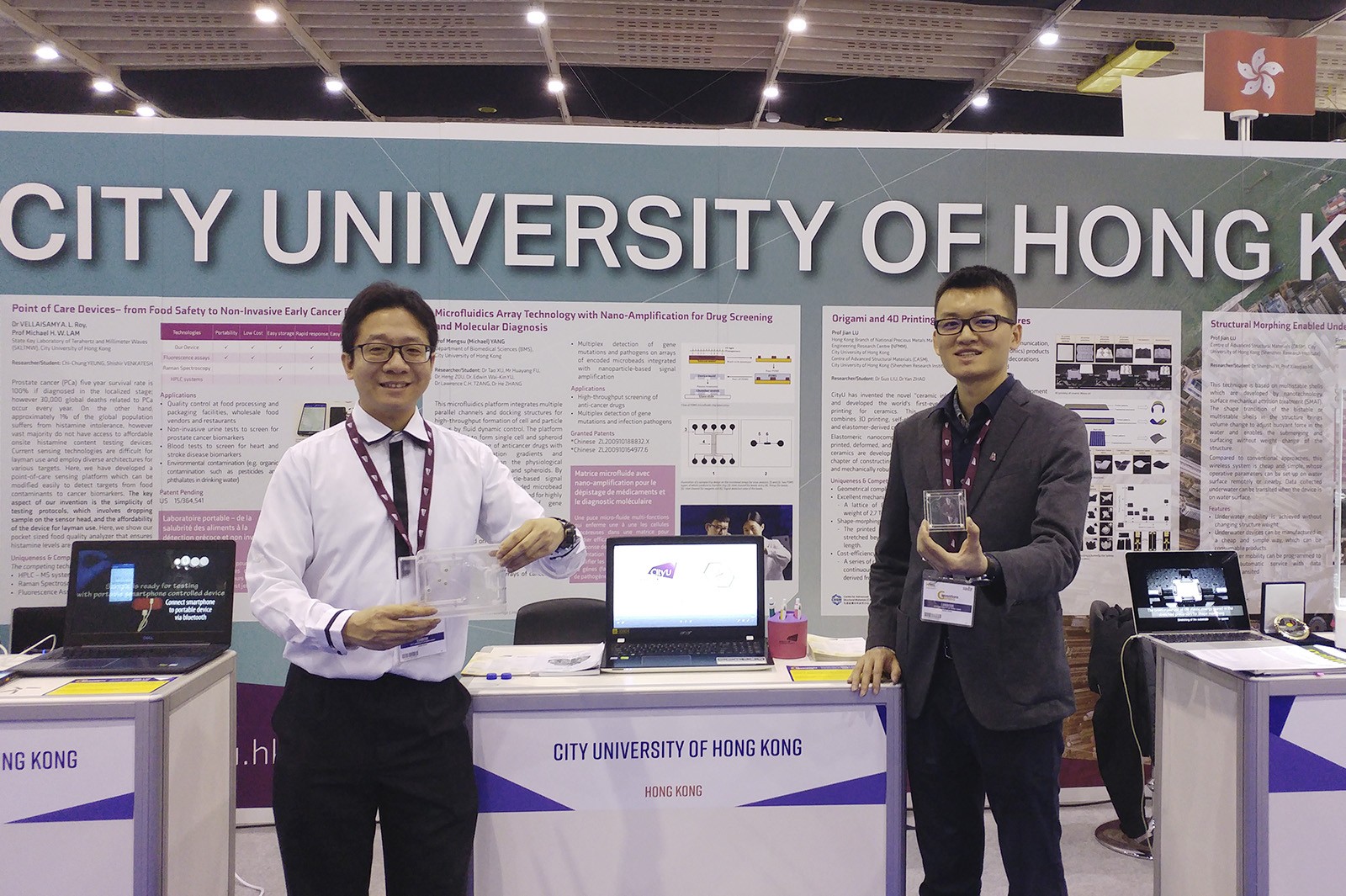 Dr Edwin Yu Wai-kin and Dr Henry Zou Heng