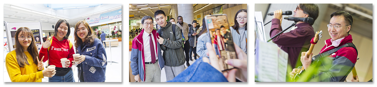 A series of activities organised by Student Development Services give staff and students a very warm welcome when they return to campus at the start of the new semester.