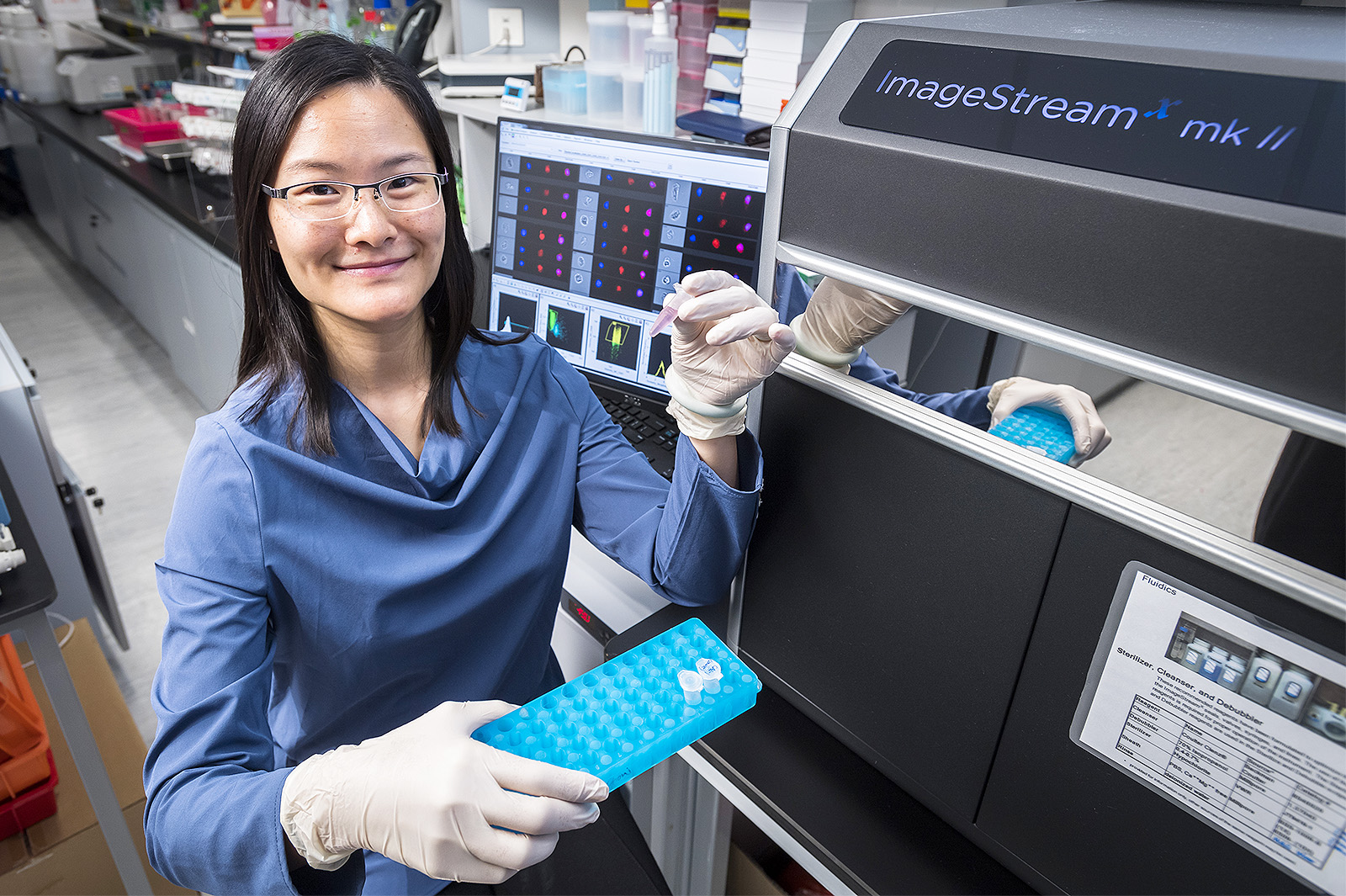 Dr Chow’s research focuses on investigating pDCs.