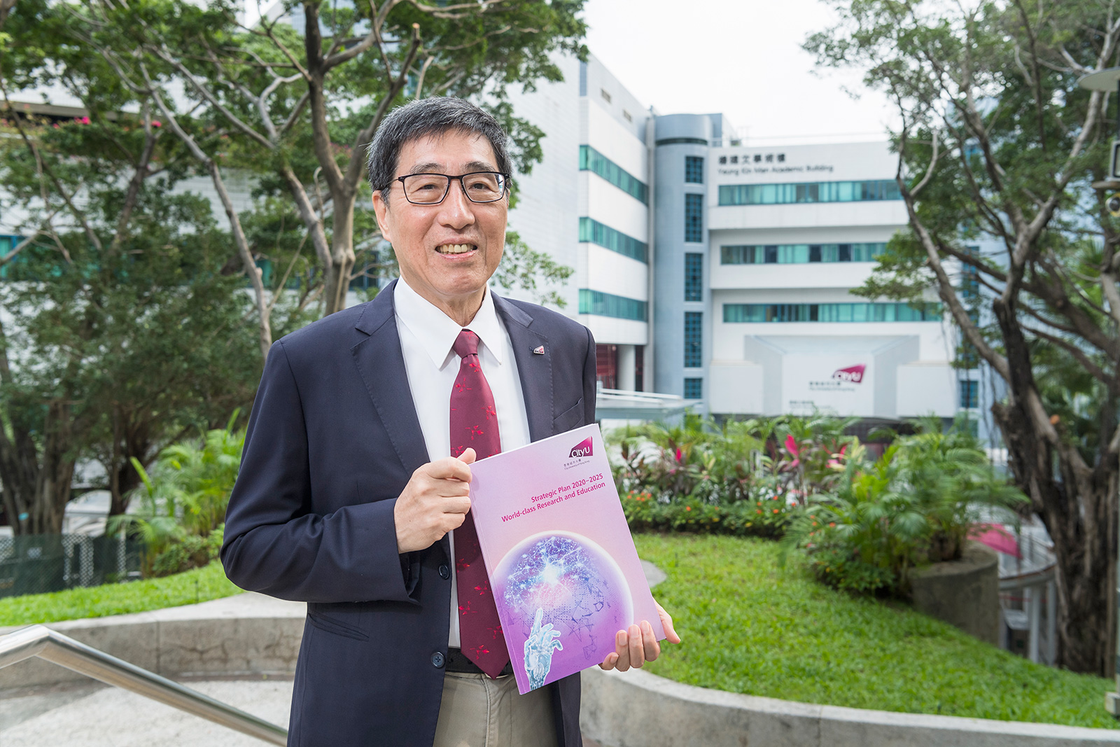 President Way Kuo, CityU President, says the new Plan serves as a roadmap for raising CityU’s levels of excellence in research and education and bringing benefits to the world.