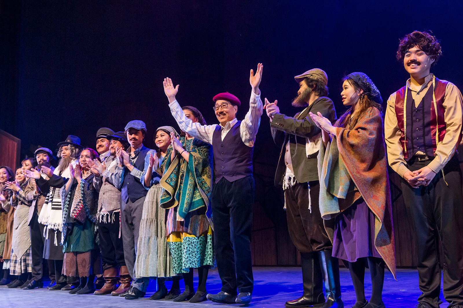 Students at CityU performed the famed Broadway musical Fiddler on the Roof from 18 to 21 November.