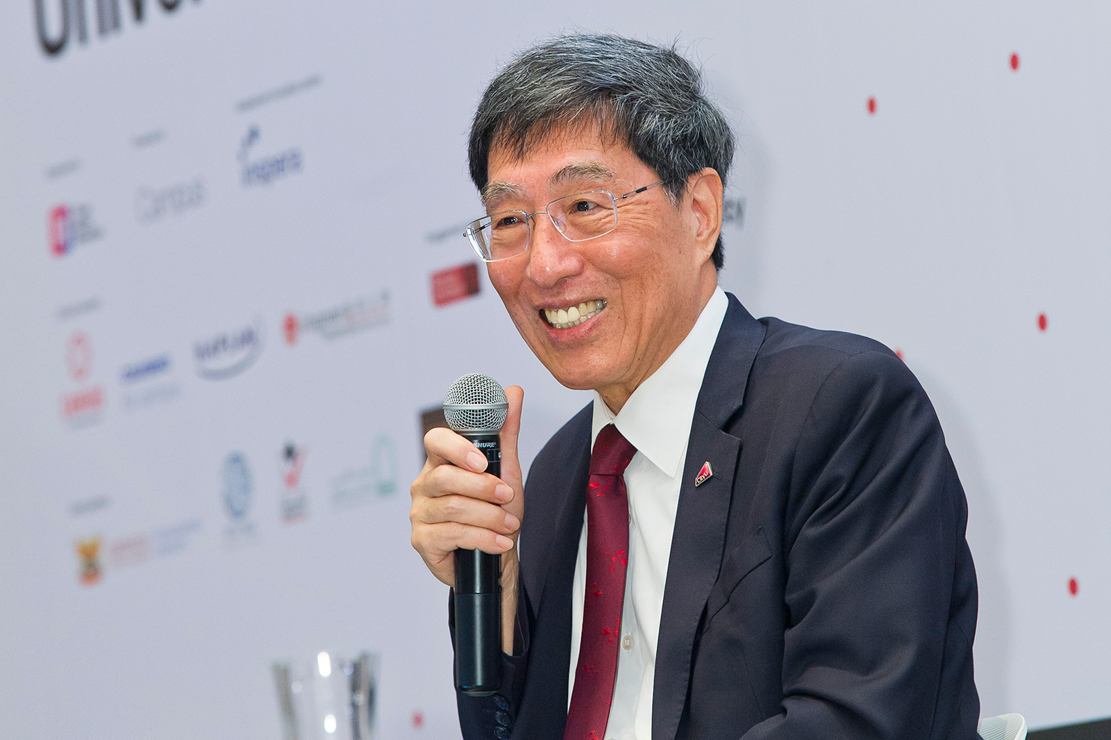 President Kuo delivered his key-note speech at Digital University Asia forum.