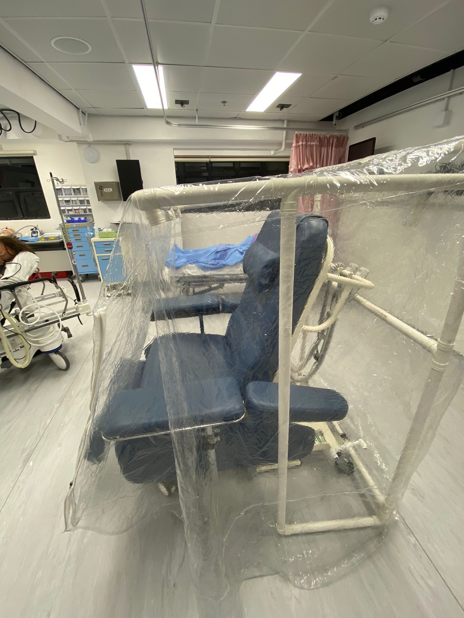 CityU, portable negative pressure ventilation system