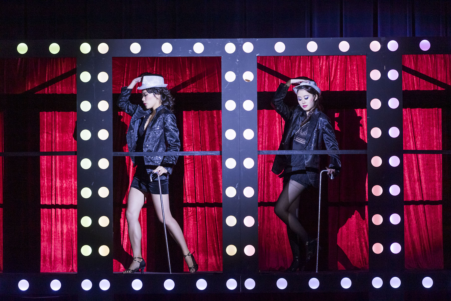 CityU students perform the Broadway musical Chicago.