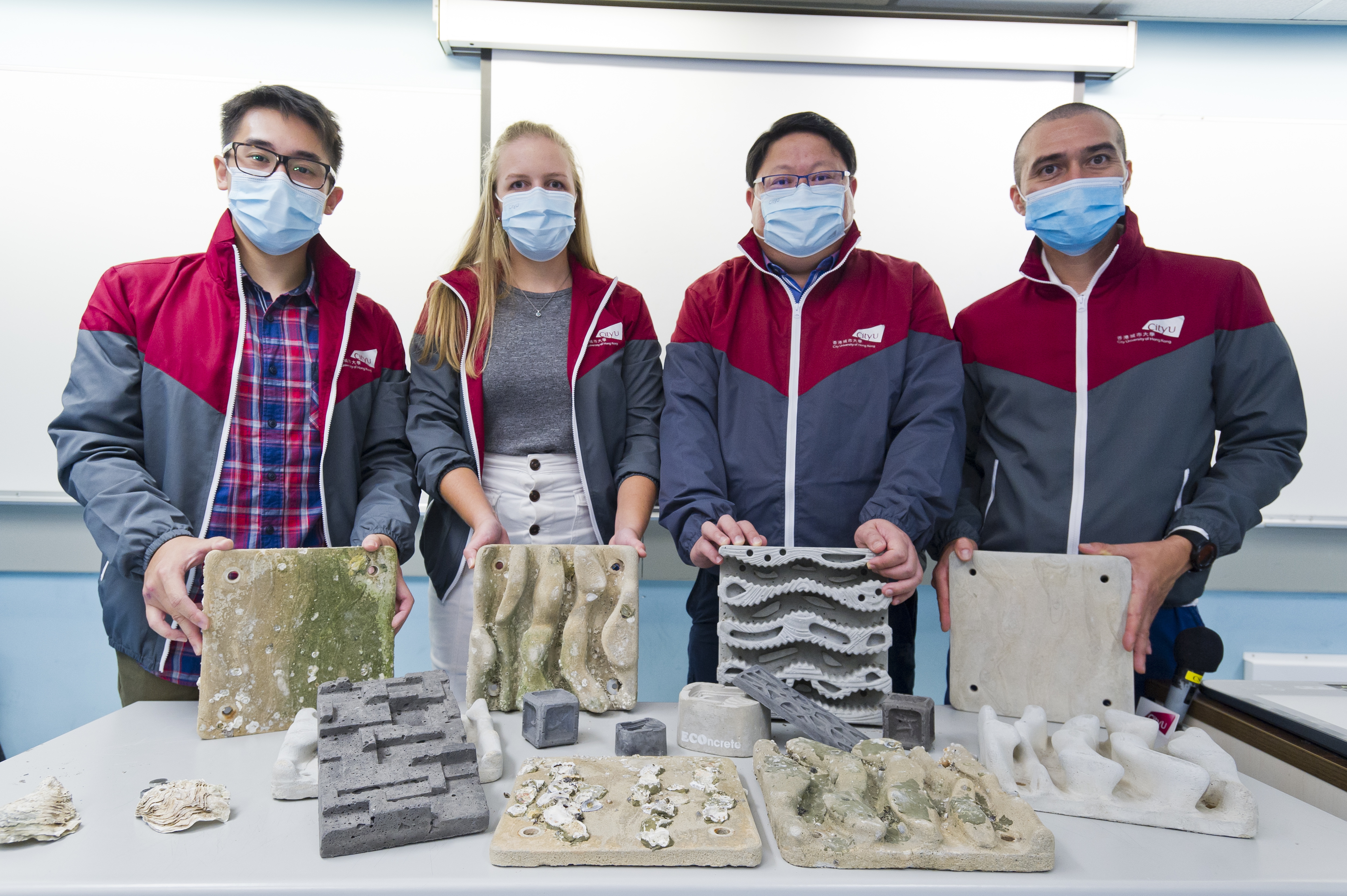 Eco-engineered tiles