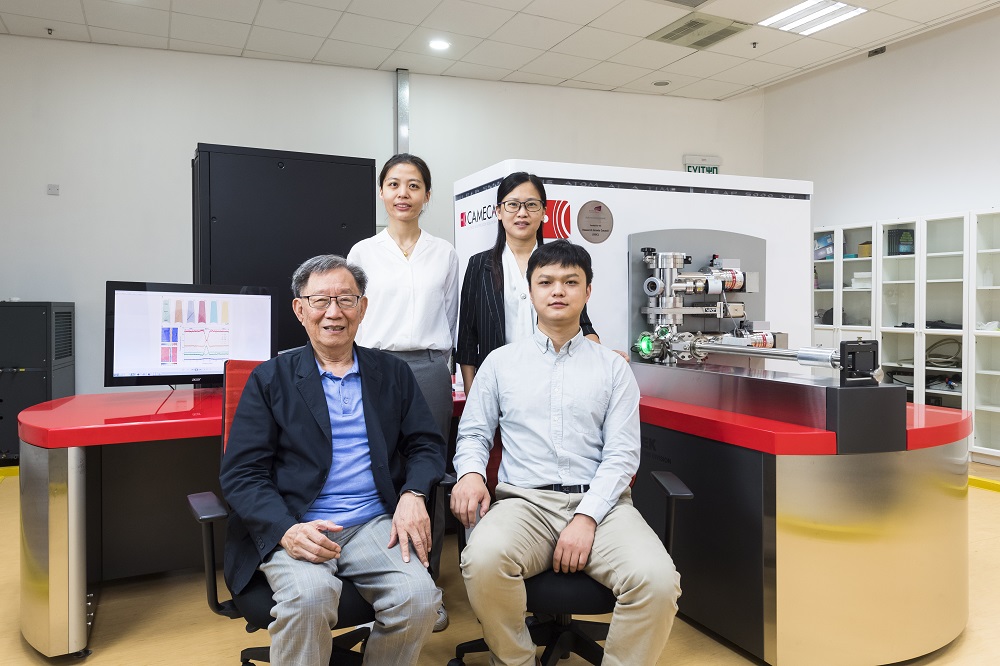 Prof Liu and team