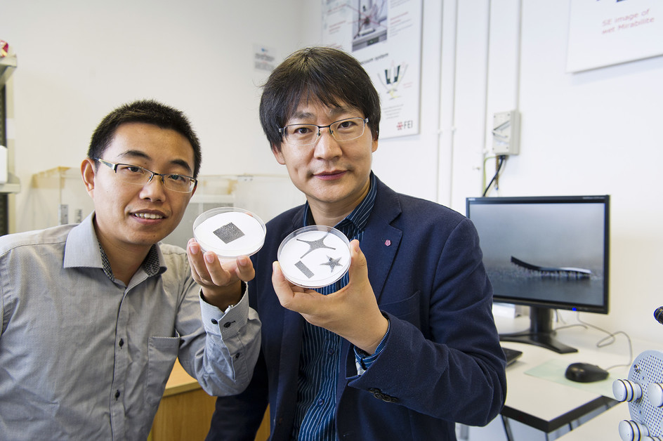 Tiny, soft robot with multi-legs developed at CityU