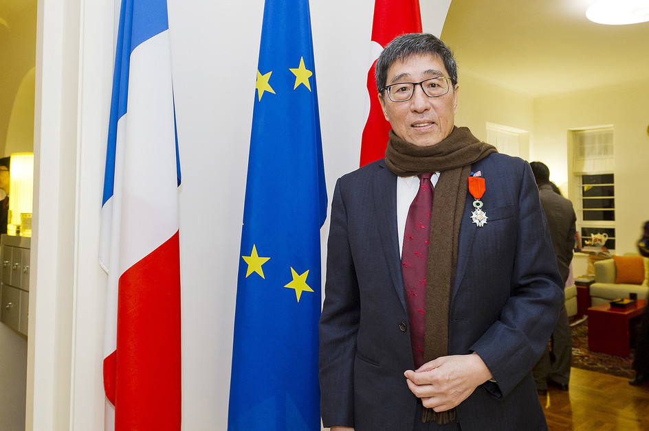 Professor Way Kuo receives French honour